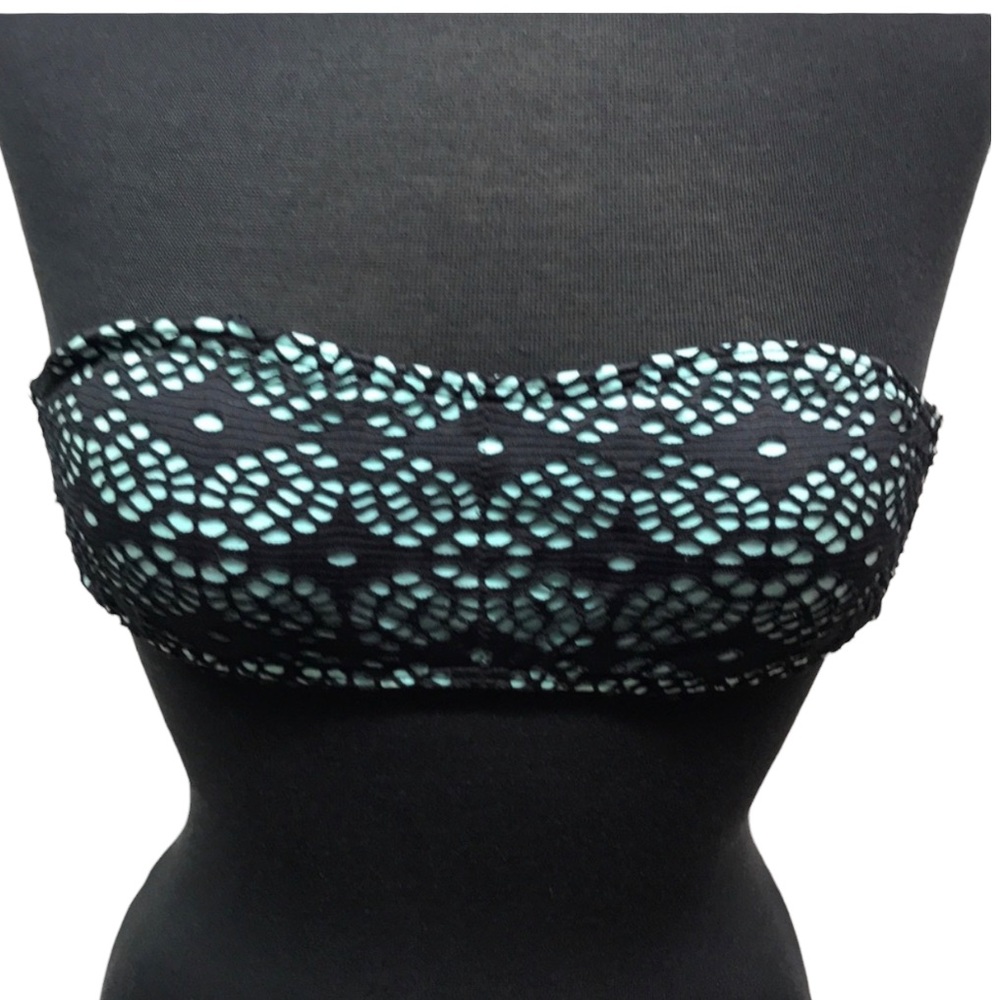 Top Shop Strapless Swim Top